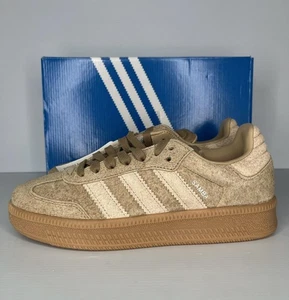 Adidas Zapatos Para Hombre Talla 7 Beige Tostado Samba XLG Suela de Goma Gamuza Originales JI3196 - Imagen 1 de 9