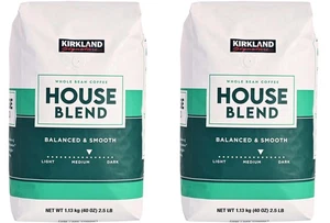 Starbucks Kirkland Signature Medium Roast Coffee Beans Pack of 2 - Foto 1 di 5