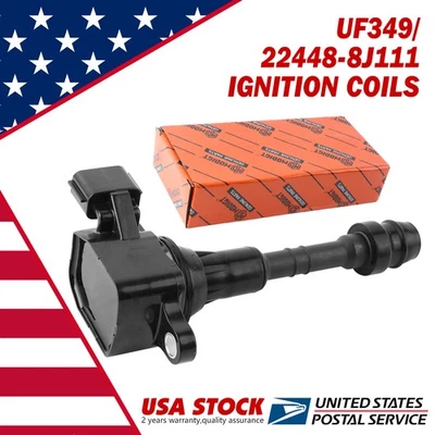 Ignition Coils UF349 For Nissan XTERRA 4.0L V6 2005-2014 22448-8J111 Superior - Imagem 1 de 4