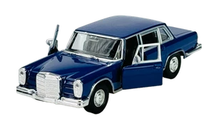 WELLY OLD TIMER 1963 MERCEDES-BENZ 600 W100 AZUL 1:34 MODELO METAL FUNDIDO A PRESIÓN NUEVO - Imagen 1 de 6