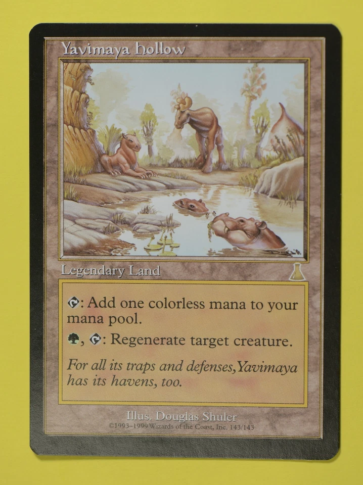MTG - Yavimaya Hollow -  Urza's Destiny Regular - LP - Image 1 of 2