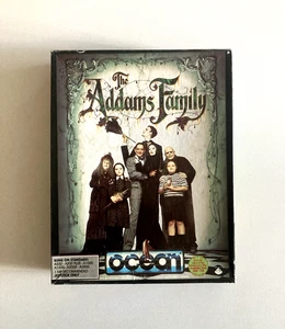 Amiga The Adams Family Big Box Ocean 1992 Complete w/ Manual Commodore Untested - Picture 1 of 9