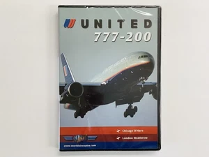 "BRAND NEW" United Airlines Boeing 777-200 (DVD) FACTORY SEALED FREE SHIPPING - Picture 1 of 3
