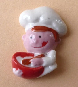Fava Los Pequeños Gourmands En El Trabajo - 2014 - Pastelero Con Un Tazón - Picture 1 of 1