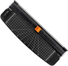 A4 Paper Cutter Black Paper Trimmer Guillotine Automatic Scrapbooking Tool New