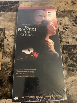 The Phantom of The Opera DVD [ WideScreen Edition] SEALED Tall DVD Box Case - Image 1 of 4