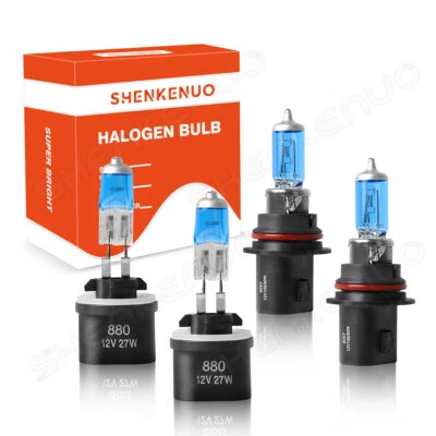 Faro halógeno + bombillas antiniebla 4X 4200k para Pontiac Grand Prix 1997-2003 Foto 1 de 4