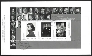 Canada  # 2271 SS     "ART CANADA  YOUSUF KARSH "      Brand New   2008  Issue - Picture 1 of 2