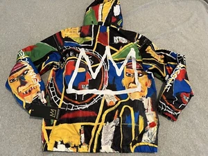 Members Only Jean-Michel Basquiat Full Zip Hoodie Windbreaker Jacke Herren Medium - Bild 1 von 8
