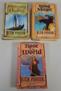 Sorcery Rising Wild Magic Rose of the World Jude Fisher Fools Gold Trilogy Books - Picture 1 of 6