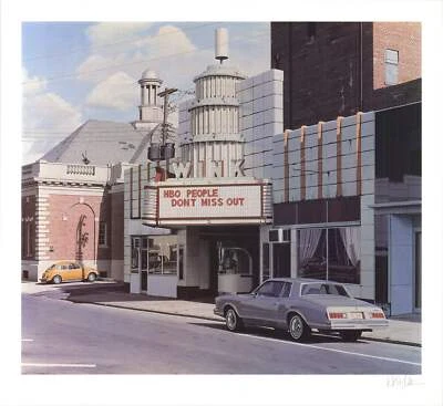 Davis Cone The Wink Theater/Playhouse FIRMADO 19" x 20,75" Litografía Offset 1975 Foto 1 de 4