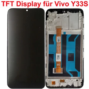 Hx Replacement Display for Vivo Y33S V2109 Screen Black LCD +Touch+ Frame - Picture 1 of 1