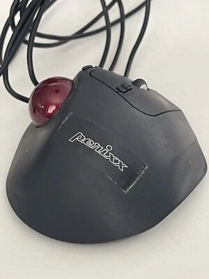 Perixx PERIMICE-517 Wired USB Ergonomic Trackball Mouse 7 Buttons - Image 1 of 4