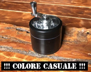 Grinder Grande Metallo 4 Livelli Alta Qualità 55mm Trita Tabacco Tritino Erba - Foto 1 di 2