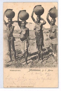 KENYA BEA Postcard Mombasa Ethnic PPC Germany Dortmund 1907{samwells}PX119 - Picture 1 of 12