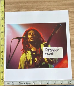 Bob Marley auf der Bühne in New York Performance Szene 1978 Buch Fotografie - Bild 1 von 1