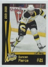 2019-20 Brandon Wheat Kings (WHL) Duncan Pierce