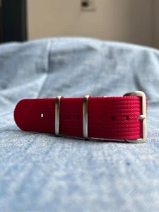 WISCASSET WATCH STRAPS *Ribbed* One-piece Watch Strap - Picture 1 of 26