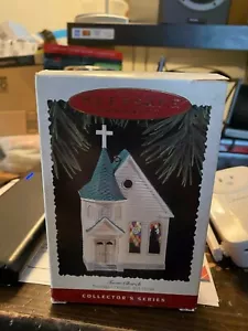 Punze Andenken Ornament 1995 12. in nostalgischen Häusern Stadtkirche - Bild 1 von 7