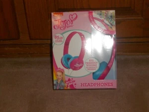 NEW, Nickelodeon JoJo Siwa Clip Your Own Bow Kid Safe Headphones - Picture 1 of 3