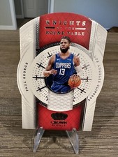 2021-22 Crown Royale Paul George Knights of the Round Table Game Worn #KR-PGR