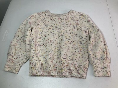 Suéter Pullover BABY GAP Crema y Multicolor. Niña Talla 4T. Excelente estado. Foto 1 de 4