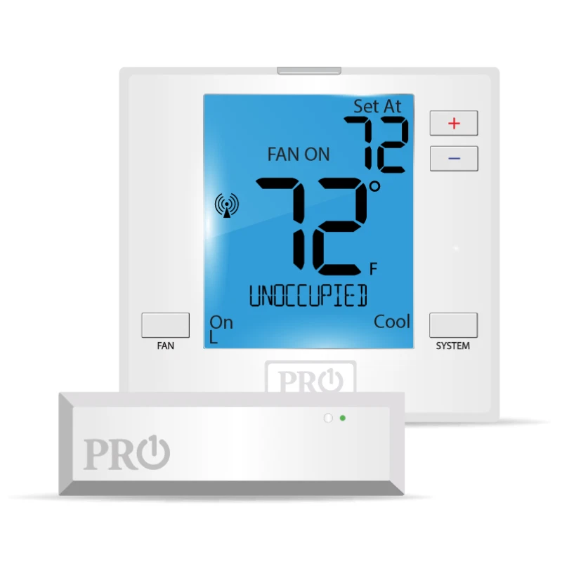 Pro1 IAQ T731W Touchscreen Non-Programmable Electronic Thermostat - White