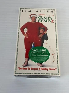 Disney The Santa Clause Christmas Tim Allen New Sealed VHS tape - Picture 1 of 5