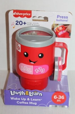 Fisher-Price Despertar y Aprender Taza de Café Bebé Juguete con Música 6-36 Meses NUEVO Foto 1 de 4