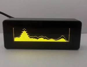 Hi-end OLED Sound Level Meter Audio Spectrum Analyzer Dot Matrix Digital Clock - Picture 1 of 4