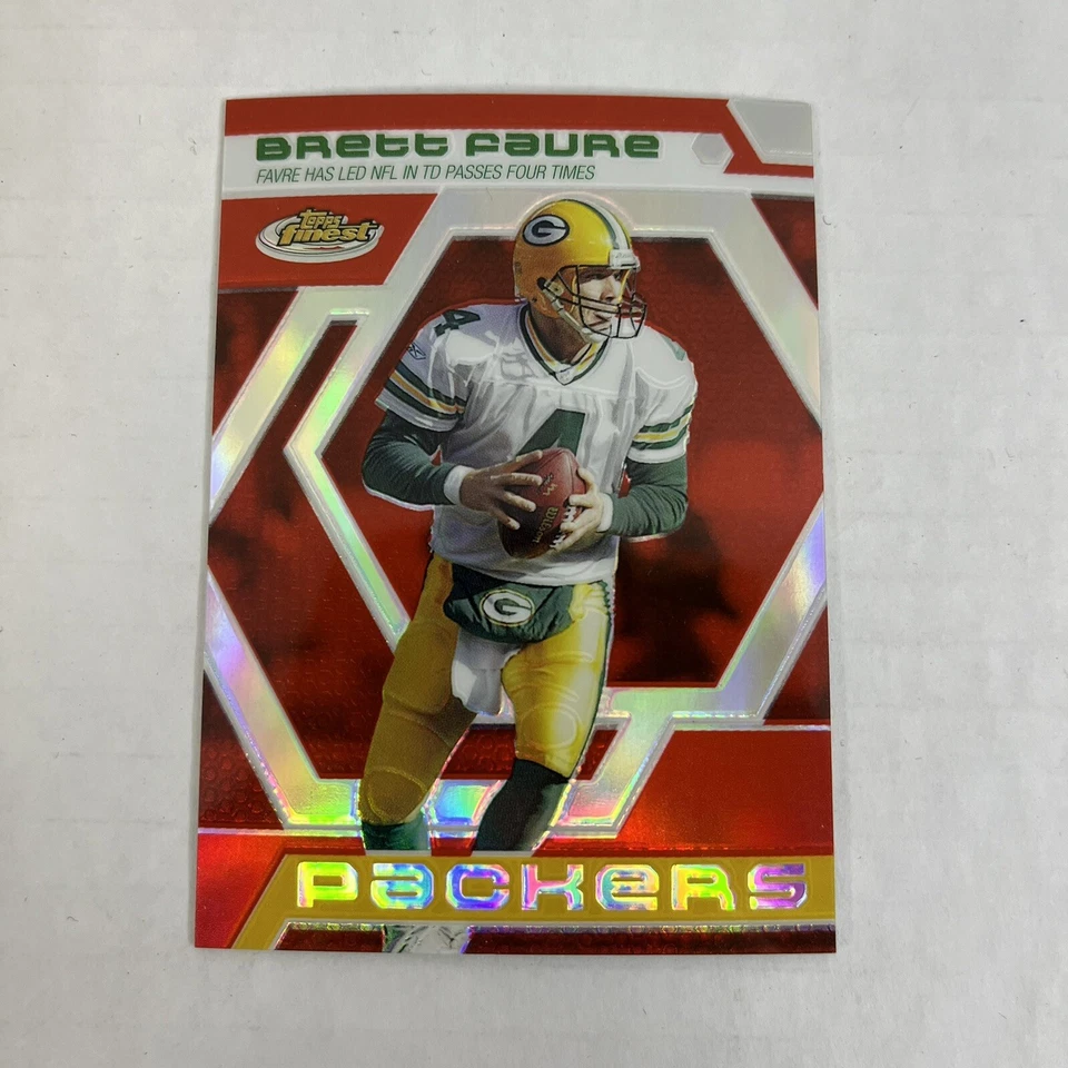 2006 Topps Finest  Refractor /399 Brett Favre #BF14 HOF - Image 1 of 4