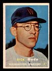 1957 Topps Baseball #403 Dick Hyde Vg/Ex *F3