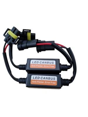 2x H8 H11 12V LED Load Resistance Fog Lights Plastic Canbus - Image 1 of 2