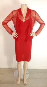 *** Argentovivo *** Kleid festliches Abendkleid mit Jacke  Gr. 75 *** UVP: 200€  - Bild 1 von 8