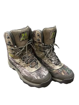 Under Amour Brow Tine 800 Gram Insulation Hunting Boots Real Tree Camo Men Sz 11 - Image 1 of 4