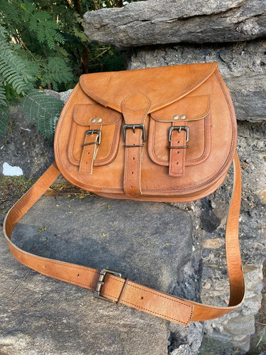 COACH Borsa a tracolla marrone per tutti i giorni ufficio pelle tracolla donna vera