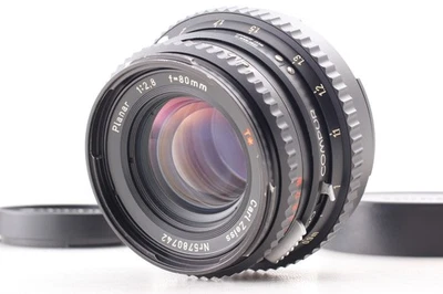 [ Near MINT ] Hasselblad C 80mm F/2.8 Carl Zeiss Planar T* Lens Black From JAPAN - Image 1 of 4
