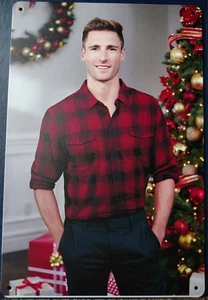 ANDREW WALKER 8X12 Tin Sign Decoration Hallmark Christmas Movie Holiday Actor - Picture 1 of 2