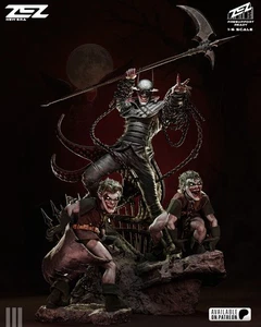 Batman Who Laughs 3D Resin Printed Statue – DC Unpainted Model Kit – 1/4–1/12 - Picture 1 of 15