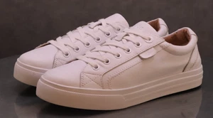 Zapatillas deportivas para mujer Taos Plim Soul Lux talla 7,5 cuero blanco - Imagen 1 de 12