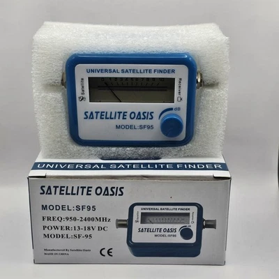 Satellite Oasis SF-95 Satellite Finder Signal Meter  - Image 1 of 4