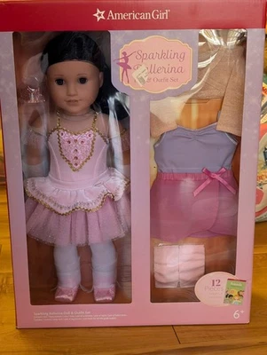 NEW! American Girl Brunette Sparkling Ballerina Doll Just Like You #82 - Image 1 of 4