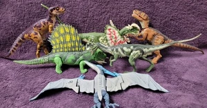 SET 6 Jurassic Park Kenner JP01 JP02 JP03 JP05 JP11 JP42 Dinosaurier Spielzeug / ISTZUSTAND - Bild 1 von 14
