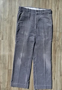 Pantalones de pana vintage Fieldmaster Perma Prest 32x31 gris - Imagen 1 de 9
