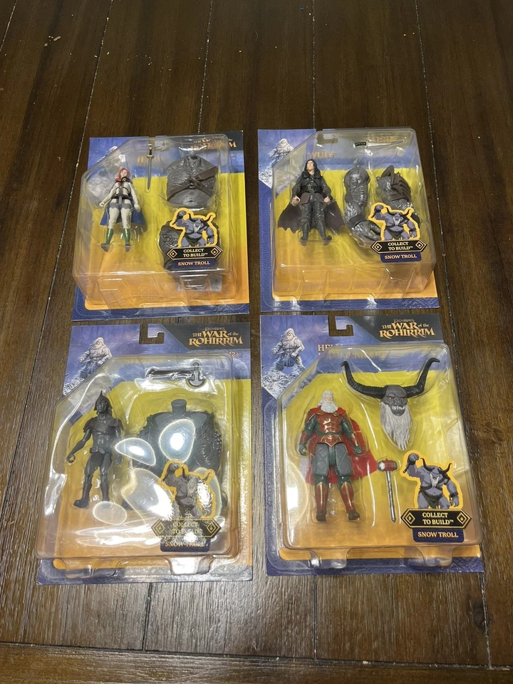 Mcfarlane Lord Of The Rings War On The Rohirrim Figures Complete Set - Image 1 of 4