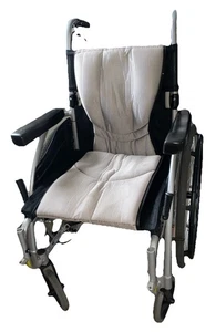 Karma Lightwear Self Propelled Wheelchair no Footrests Folding - Picture 1 of 7