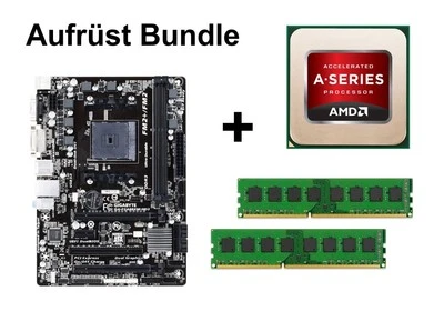 Aufrüst Bundle - Gigabyte F2A88XM-HD3 + AMD A10-5800K + 16GB RAM #66385 - Bild 1 von 4