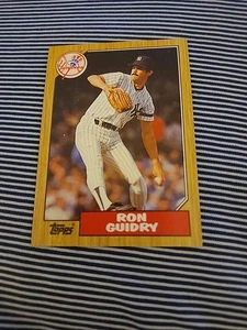 1987 Topps - Ron Guidry #375 New York Yankees  - Bild 1 von 2
