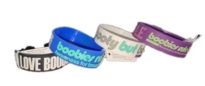 Breast Cancer Awareness Silicone Bracelets "Holla If You Love Boobies" & Others - Picture 1 of 5