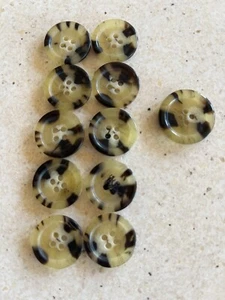 Blazer Buttons, 5 @ 18mm, 1 @ 19mm, Authentic Veronica Beard, But Also Unisex - Picture 1 of 2